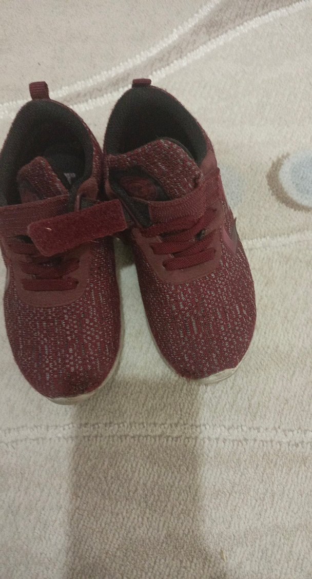 Bordo Erkek Çocuk Spor ayakkabı - Görsel 2