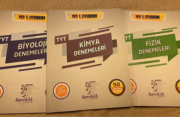 Karekök TYT Deneme Fizik Kimya Biyoloji