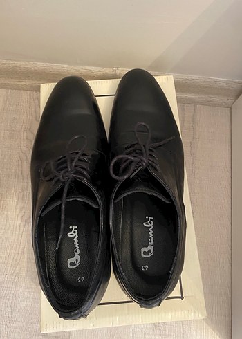 43 Beden siyah Renk Klasik Siyah Erkek Ofis Ayakkabısı