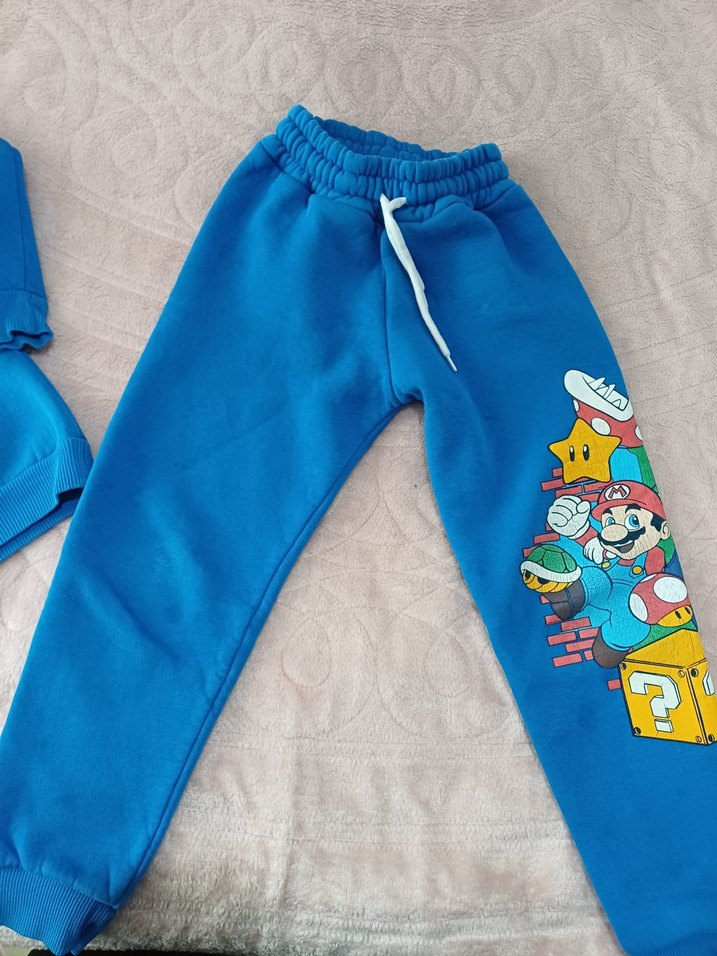 Renkli Baskılı Erkek Çocuk Sweatshirt - Görsel 3