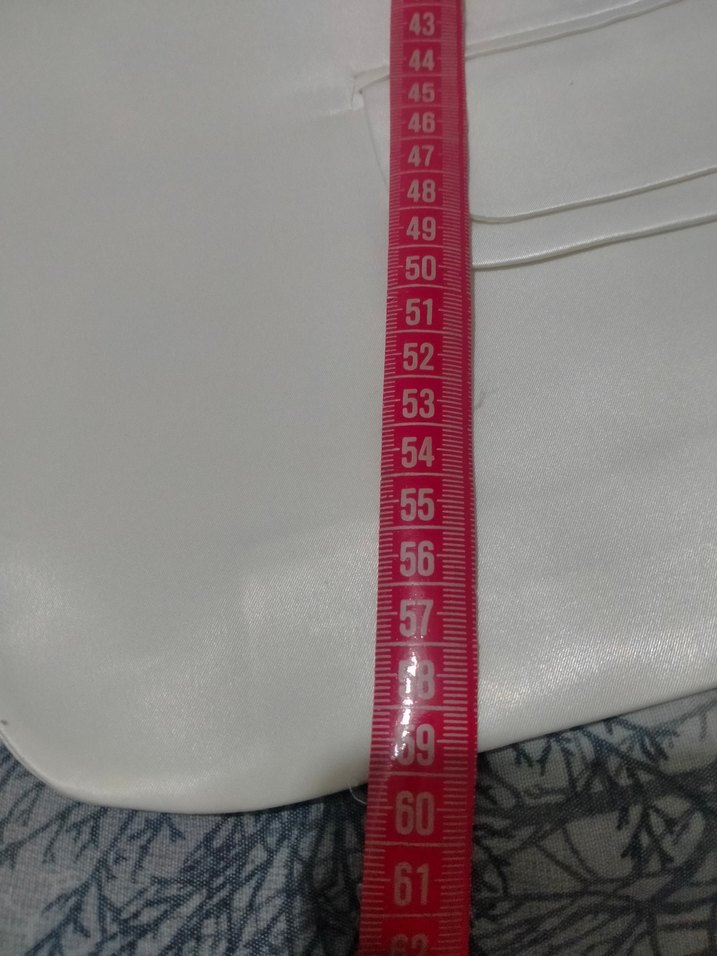 Kadın Beyaz Kısa Kesim Düğmeli Blazer - Görsel 5