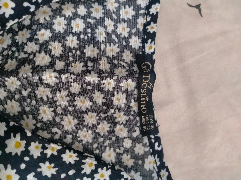 Düğmeli V Yaka Midi Bohem Elbise - Görsel 3