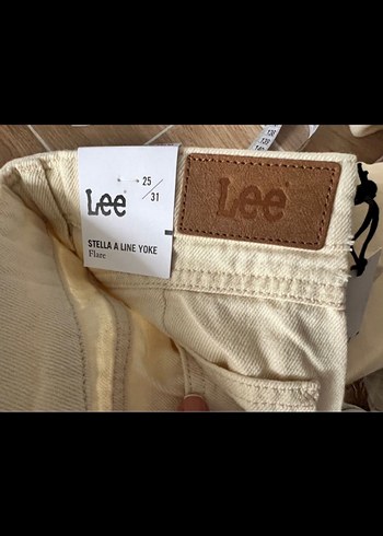 xs Beden ten rengi Renk Lee Bej Keten Kadın Regular Fit Pantolon