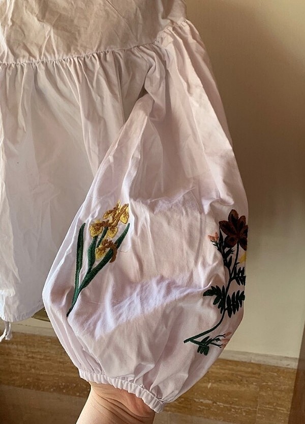 Balon kol gömlek - Görsel 2