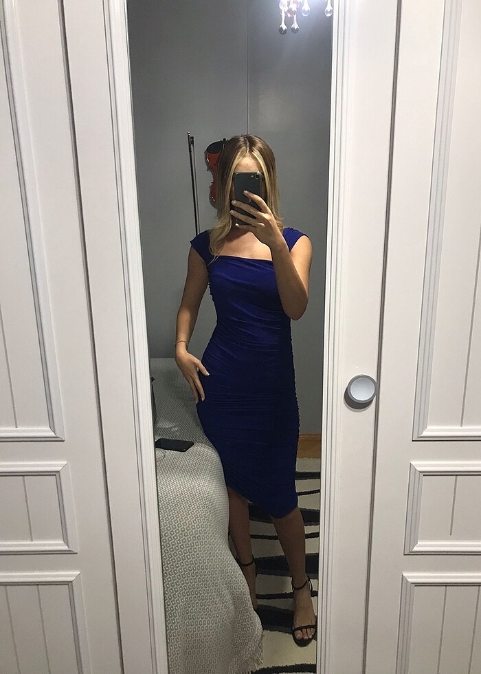 Mavi elbise - Görsel 2