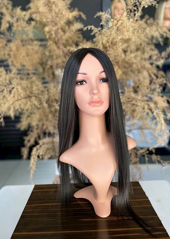 70 cm 150 gram baby taban gercek saç tepelik - Görsel 2