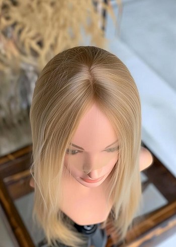 50 cm 100 gram açık kumral tepelik - Görsel 4