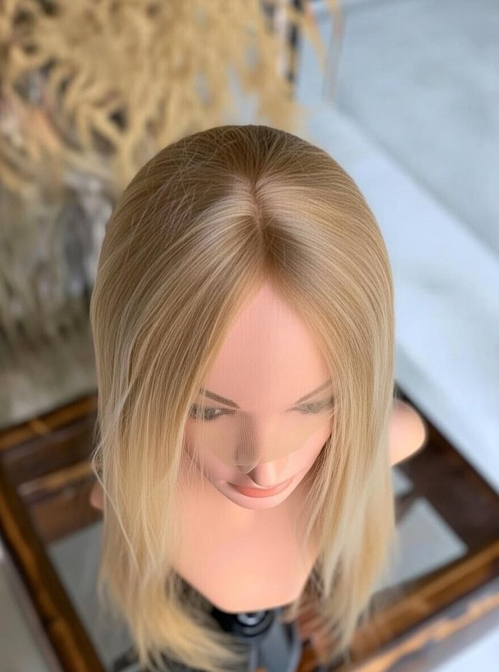 50 cm 100 gram açık kumral tepelik - Görsel 4