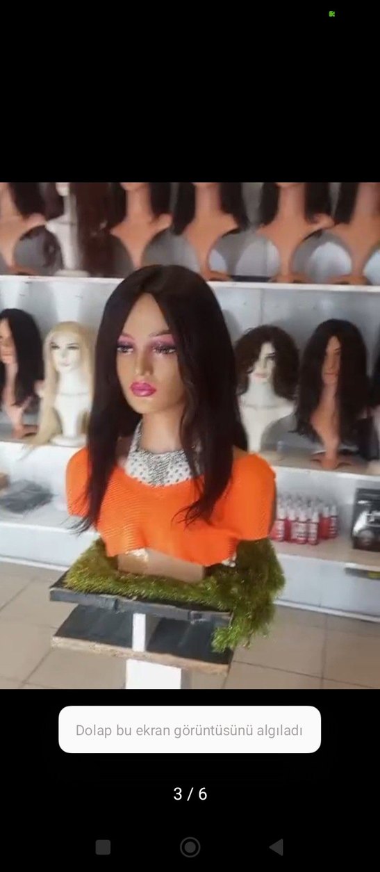 doğal türk saçı baby taban gerçek saç peruk - Görsel 3