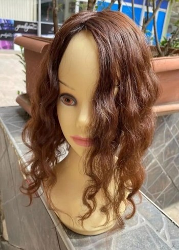 dalgalı gerçek saç tepelik - Görsel 2