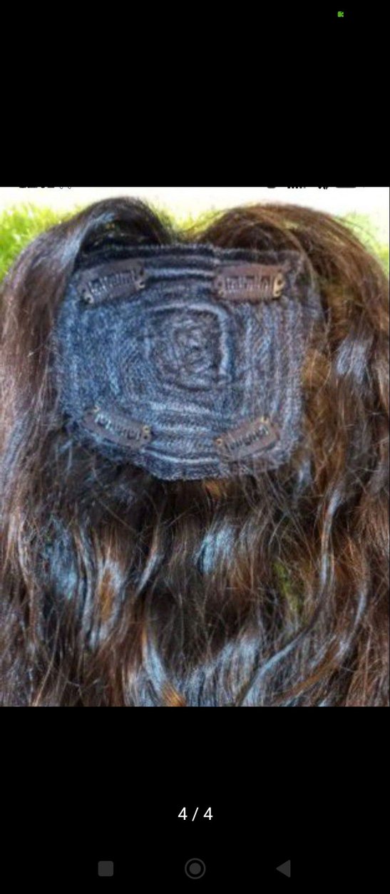 dalgalı gerçek saç tepelik - Görsel 5