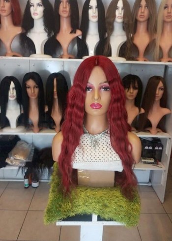 70 cm 300 gram baby taban gerçek saç peruk - Görsel 4