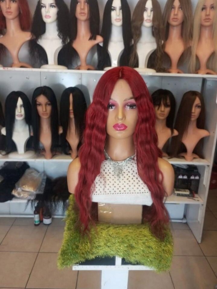 70 cm 300 gram baby taban gerçek saç peruk - Görsel 4