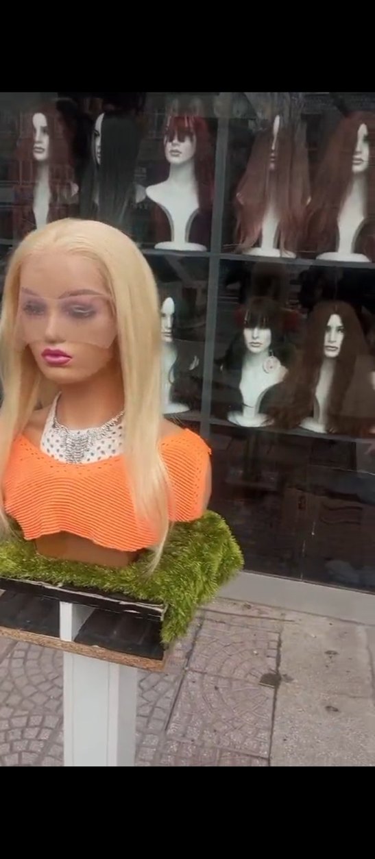 65 cm 200 gram kulaktan kulağa tül peruk - Görsel 3