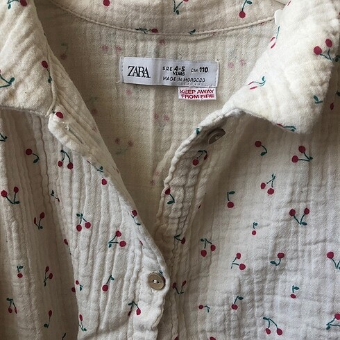 Zara Kız çocuk zara gömlek