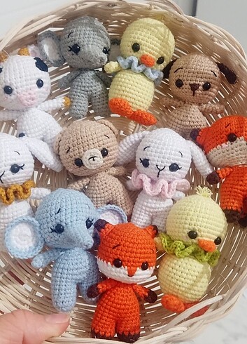 Amigurumi anahtarlık 