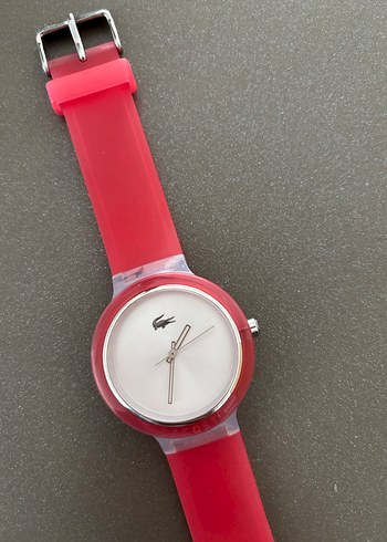 Beden Lacoste kayışlı Minimalist Kadın Kol Saati Orjinal