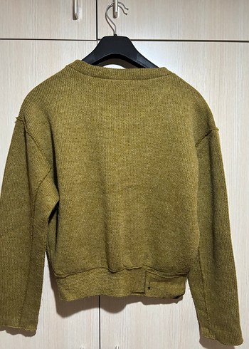 Twist, Kahverengi Örme Bisiklet Yaka kadın Kazak - Görsel 5