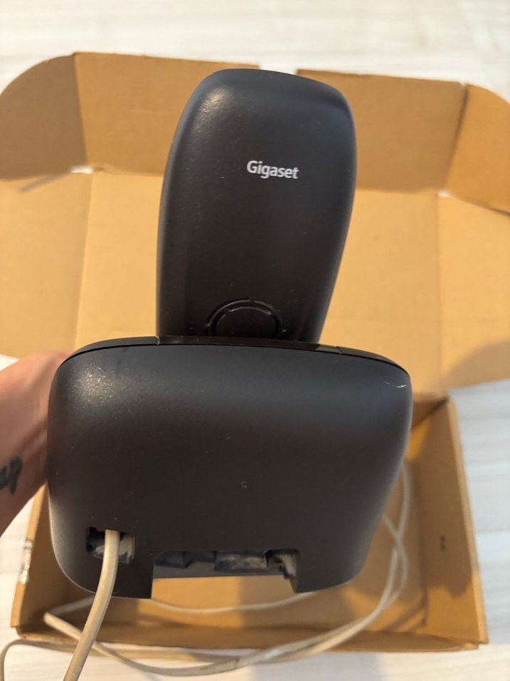 Siemens Gigaset A140 Kablolu siyah Telefon - Görsel 4