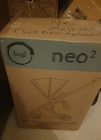 Diğer Bagi Neo 2 Bebek Arabası, Kutusu Açılmadı, 2 yil garantili