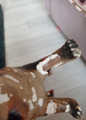  Beden Kahverengi Eski Köpek Aksiyon Figürü