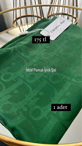 İthal pamuk ipek şal