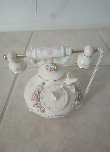  Beden Porselen dekoratif telefon