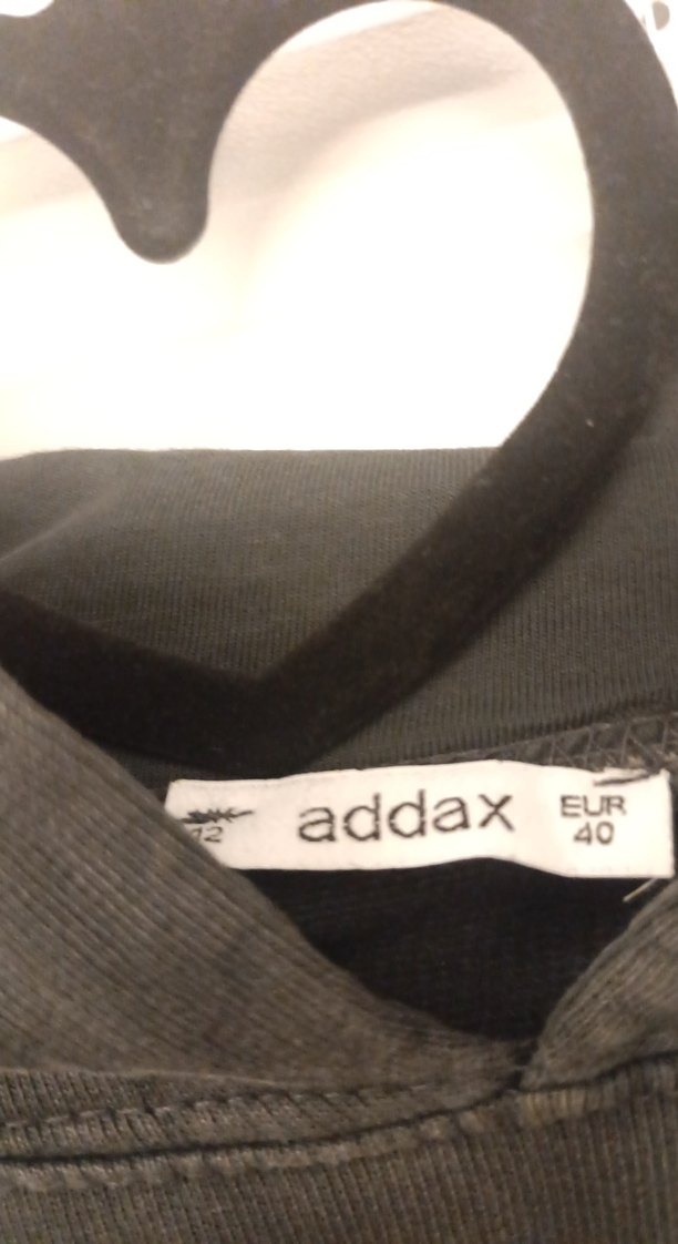 Gri Kadın Kapüşonlu Salaş Sweatshirt - Görsel 2