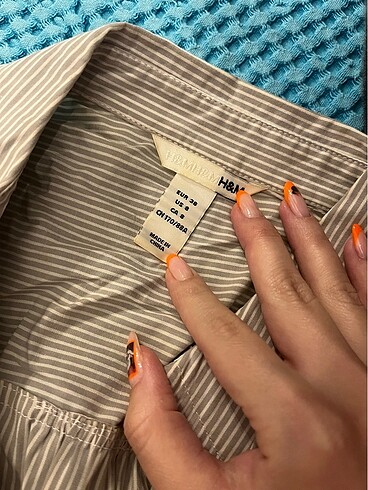 H&M hm gömlek elbise