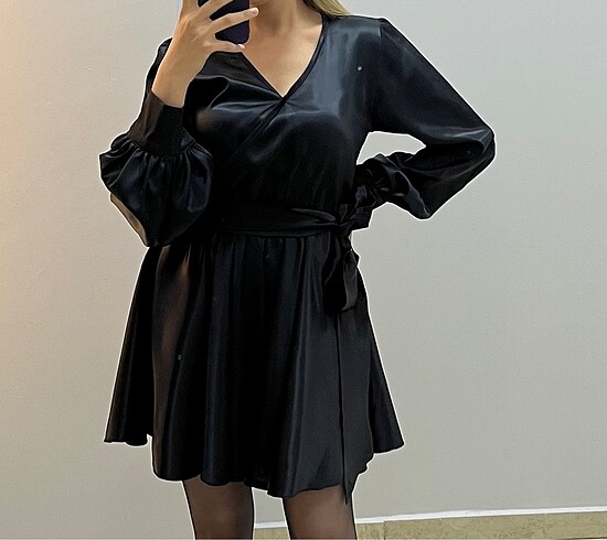 Zara Saten Elbise