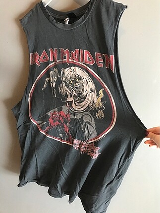 H&m iron maiden tişört