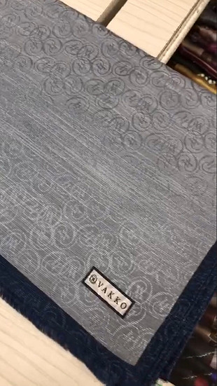 Vakko monogram şal