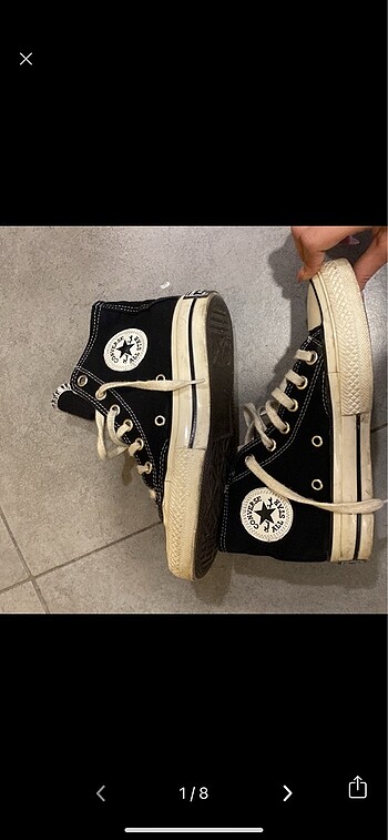 siyah converse