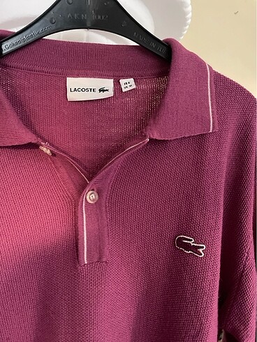Lacoste pembe kazak