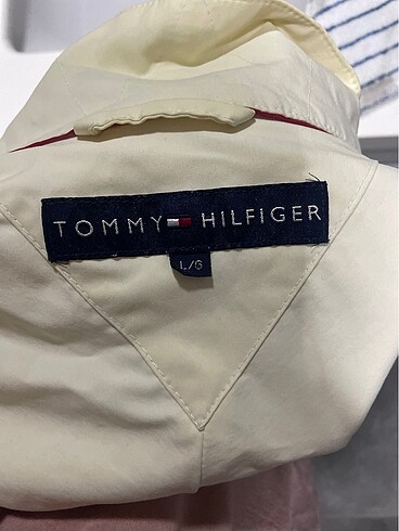 Beden beyaz Renk Tommy hilfiger beyaz hırka orijinal