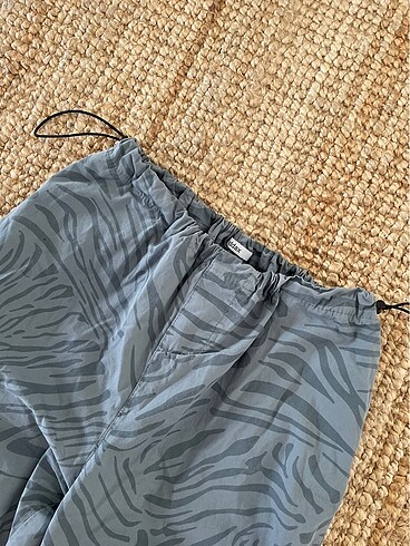 m Beden mavi Renk Paraşüt pantolon