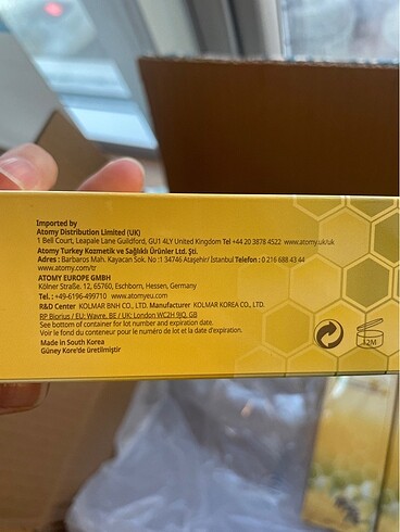 Beden Atomy propolisli diş macunu
