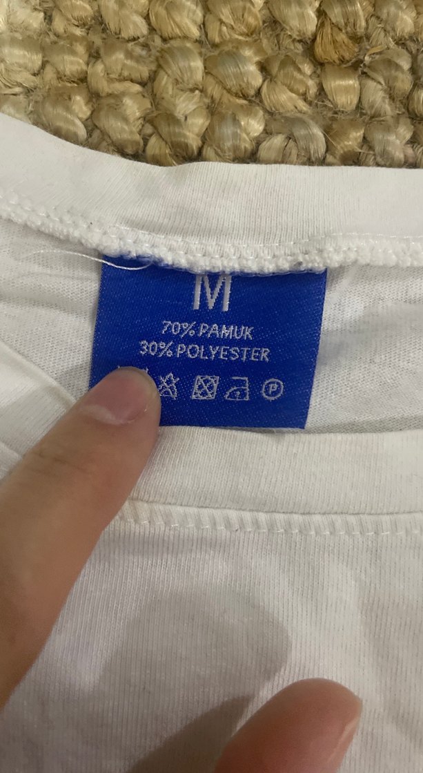 Beyaz Baskılı Hamile Tişörtü, Kısa Kollu, Rahat Kesim %70 pamuk - Görsel 5