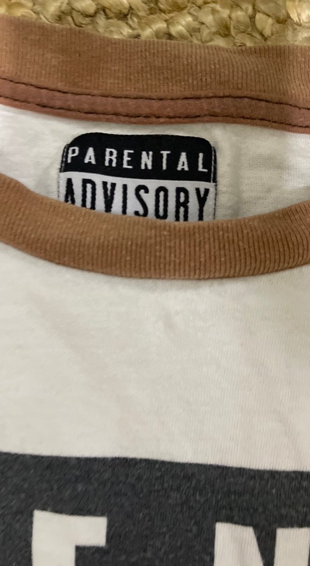 Baskılı Beyaz Hamile Tişörtü, Kısa Kollu, Rahat Kesim - Görsel 2