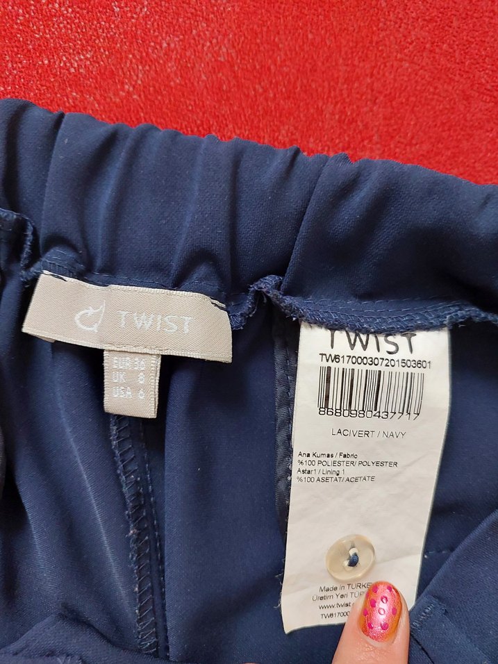 twist şık lacivert pantolon — görsel 3/7