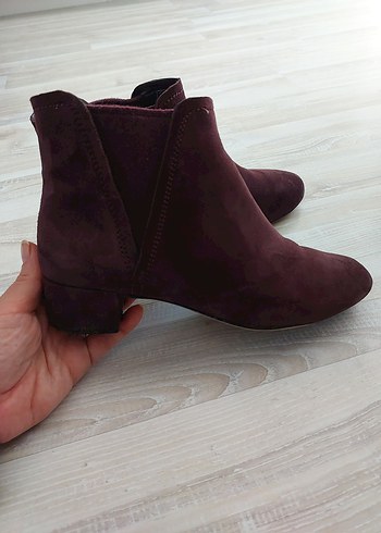 Clarks Sik Bordo Suet Bilek Bot