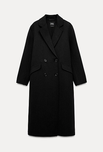 Zara Yün Karışımlı Kaban