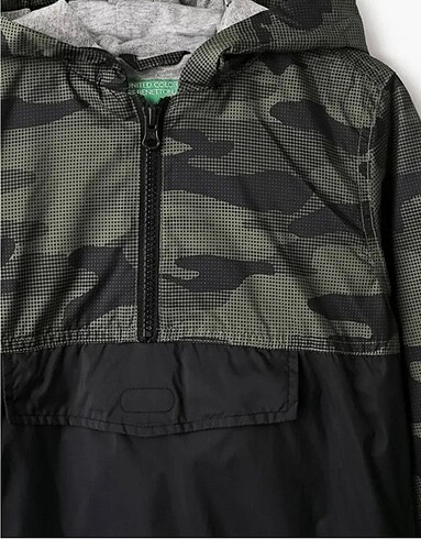 Benetton rüzgarlık - Görsel 3