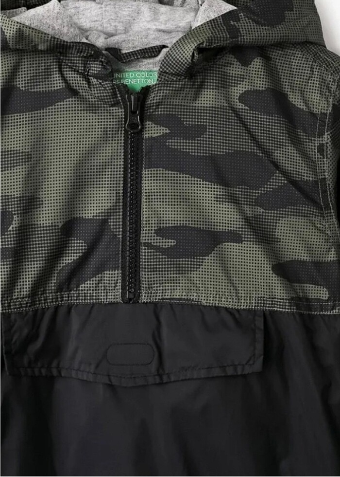 Benetton rüzgarlık - Görsel 3