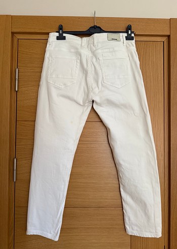 42 Beden beyaz Renk Tween super slimfit denim pantolon
