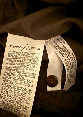 Massimo Dutti Haki Kemerli Uzun Kollu Tulum - Görsel 8