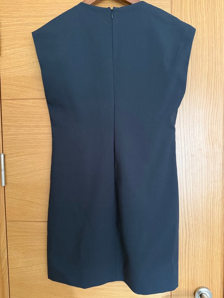 Zara kolsuz midi elbise - Görsel 2