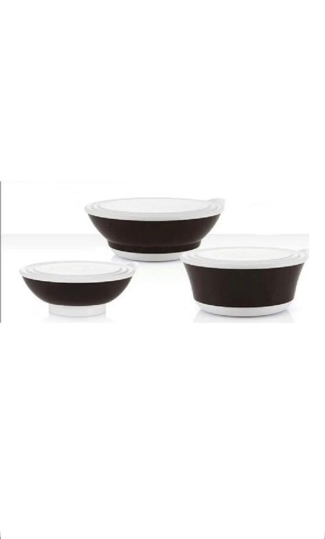 Tupperware Damla set 3lü sıfır ürün - Görsel 2