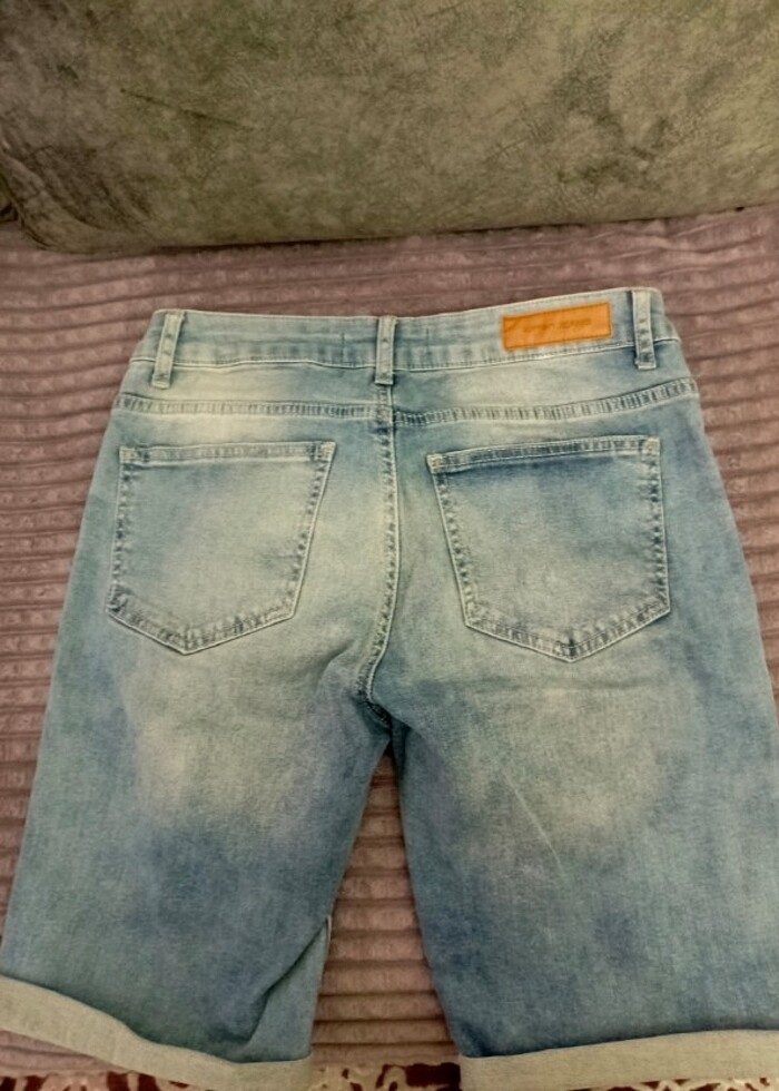 Koton erkek kot şort - Görsel 2