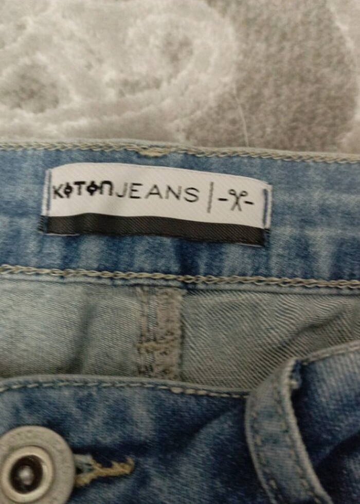 Koton erkek kot şort - Görsel 5